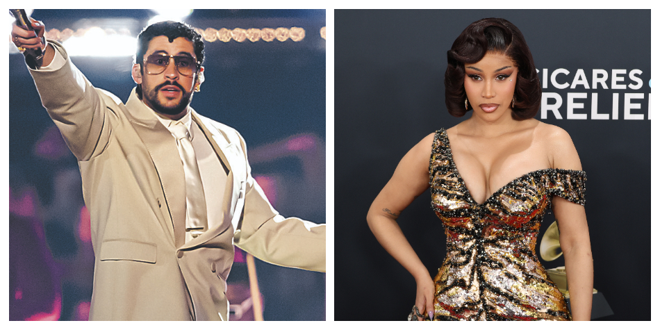 Bad Bunny y Cardi B.