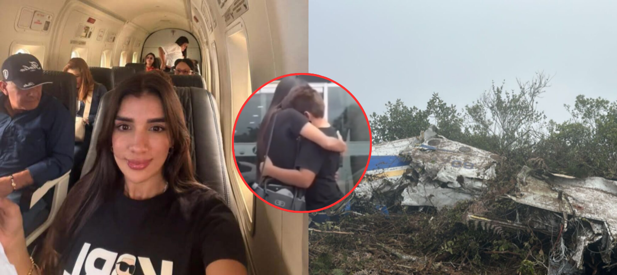 Nuevo video de una de las víctimas del accidente avión Satena.