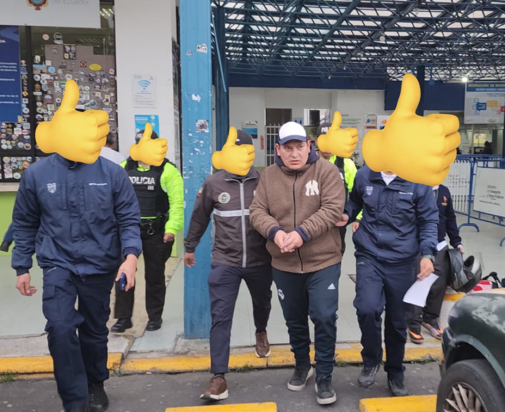 Entrega de Edisson Ferney Torres Bonilla en Ecuador.