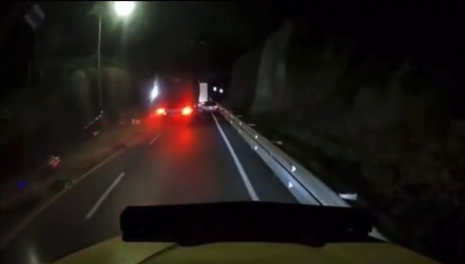 Accidente vía Armenia- Cajamarca.