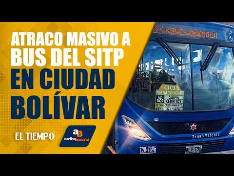 Los ladrones se robaron las pertenencias de más de 10 pasajeros tecnología SUSCRÍBETE: https://bit.ly/eltiempoYT Síguenos en nuestras redes sociales: X: https://twitter.com/eltiempo Facebook: https://www.facebook.com/eltiempo Instagram: https://www.instagram.com/eltiempo El Tiempo es el medio líder de noticias en Colombia, caracterizado por sus investigaciones y reportajes exclusivos, sobre: justicia, deportes, economía, política, cultura,, innovación, cambio climático, entre otros eventos noticiosos en Colombia y el mundo.    Para mayor información ingresa a: https://www.eltiempo.com Otros canales de El Tiempo Citytv: https://www.youtube.com/c/citytvbogota Bravíssimo Citytv: https://www.youtube.com/c/BRAVISSIMOCITYTV Portafolio: https://www.youtube.com/user/PortafolioCO Futbolred: https://www.youtube.com/c/FutbolRedCO