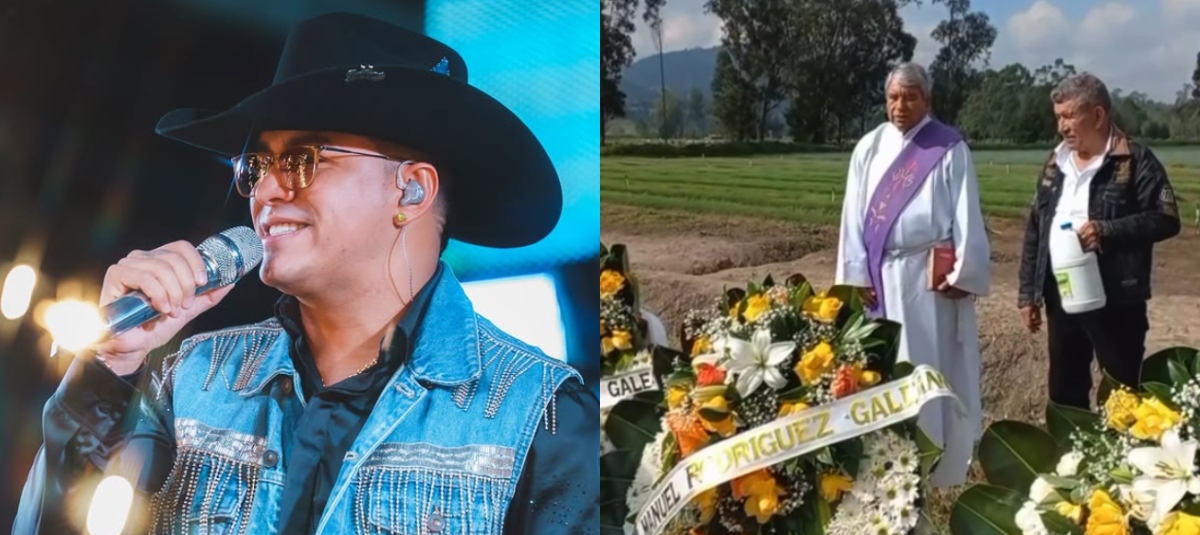 La famille de Yeison Jiménez s'est rendue sur les lieux de l'accident à Paipa