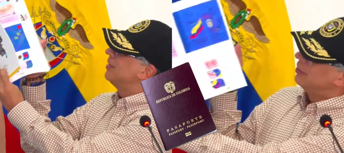 Así se vería el nuevo pasaporte colombiano