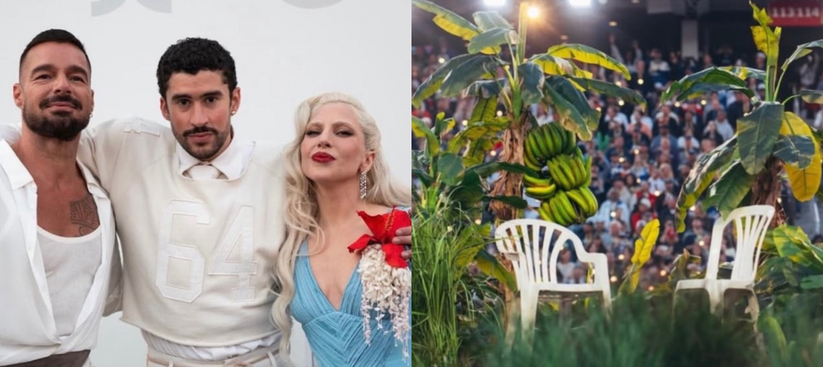 Estas imágenes alternas permitieron observar instantes previos al inicio del espectáculo