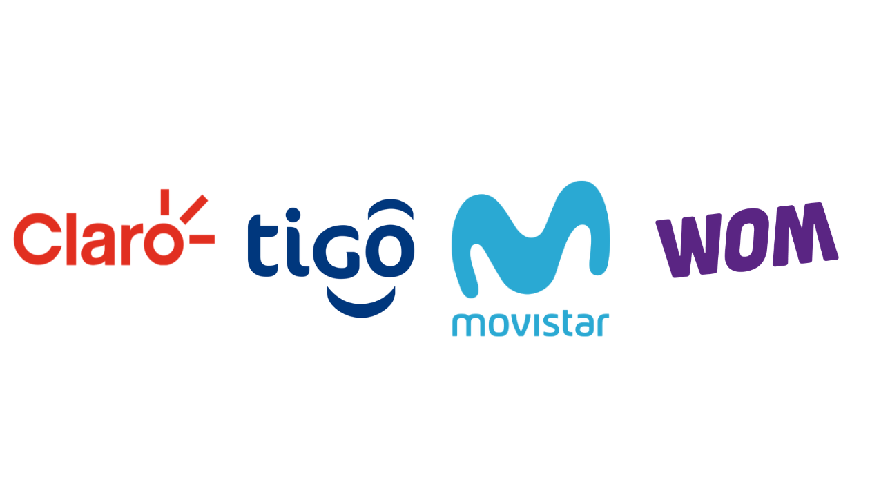 Logos de los operadores