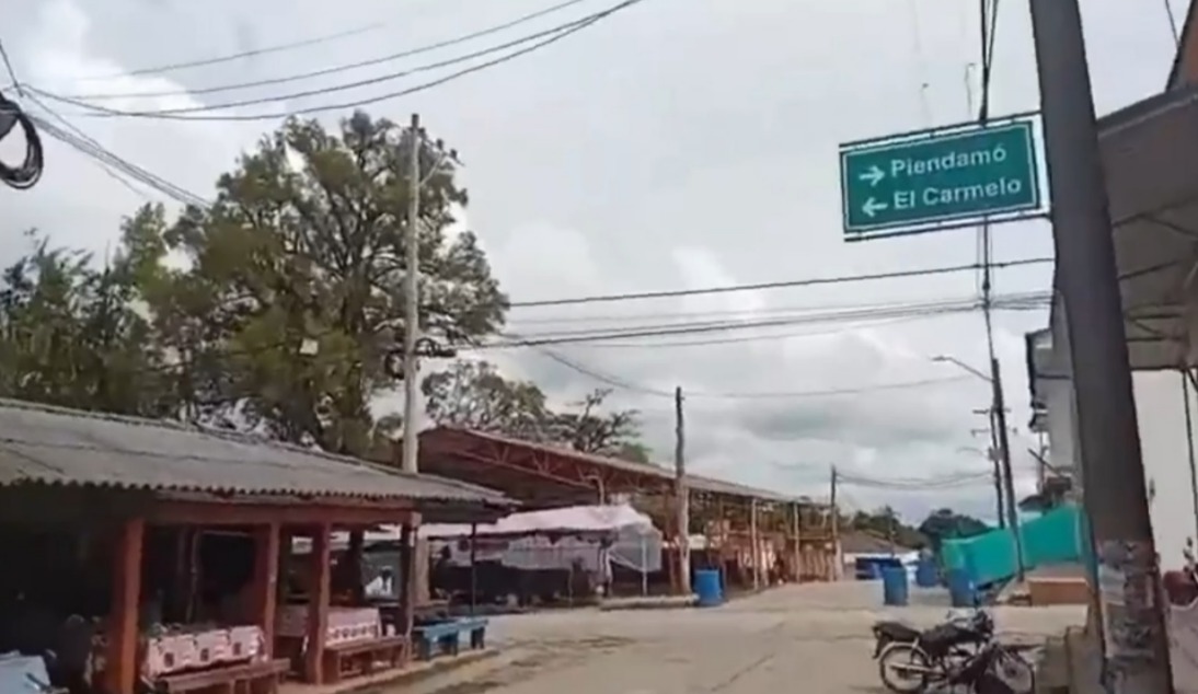 Atacan estación de Policía en Cajibío, Cauca, este 11 de febrero.