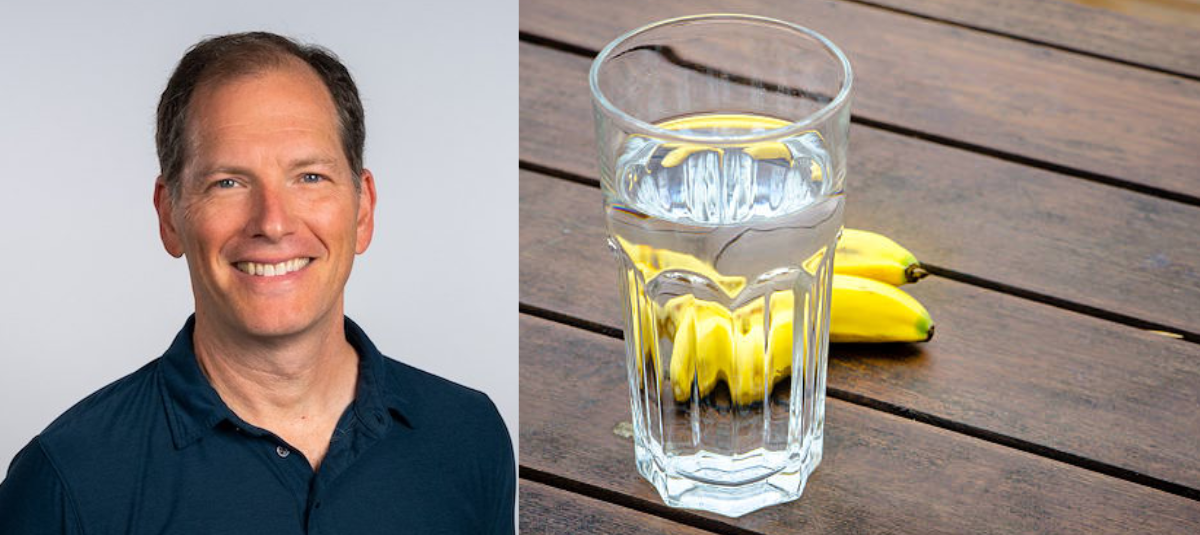 infusión de cáscara de banano