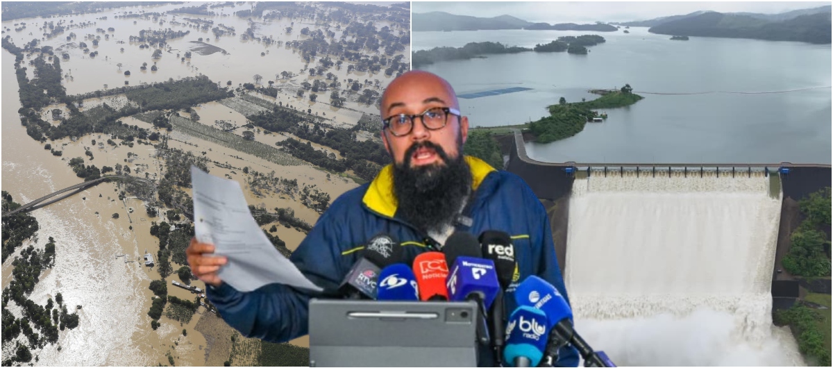 El director de la UNGRD, Carlos Carrillo, habló con EL TIEMPO sobre la emergencia por lluvias en Córdoba.