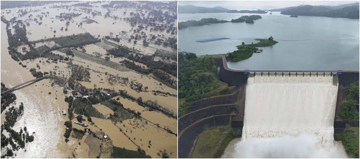 Urrá e inundaciones por lluvias en Córdoba.