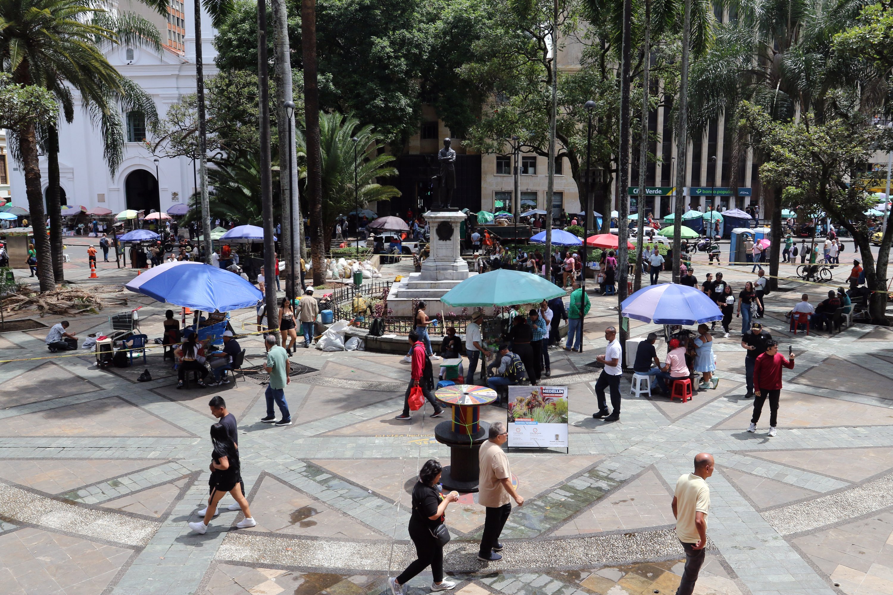 Parque Berrío, Centro de Medellín