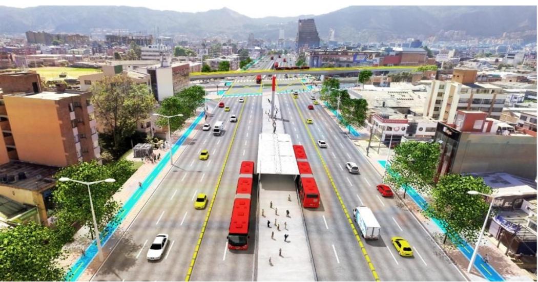 Metro avenida 68