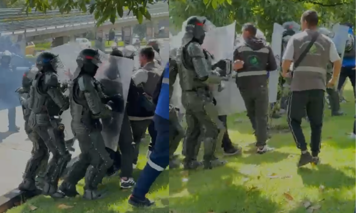 Manifestación recicladores