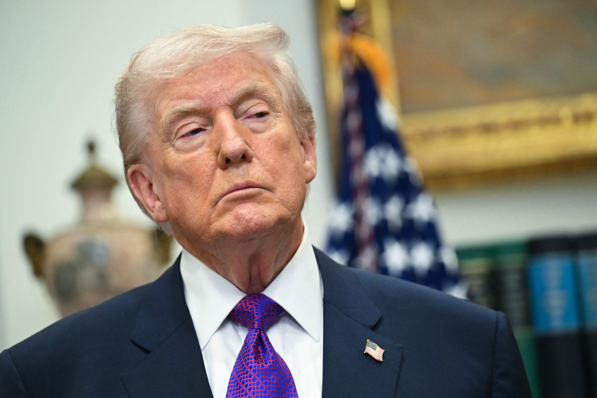 El presidente de Estados Unidos, Donald Trump, hizo el anuncio en la Sala Roosevelt de la Casa Blanca.