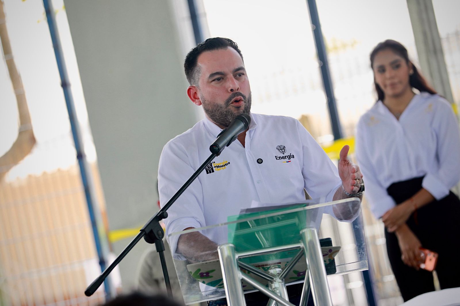 Ministro de Minas y Energía, Edwin Palma.