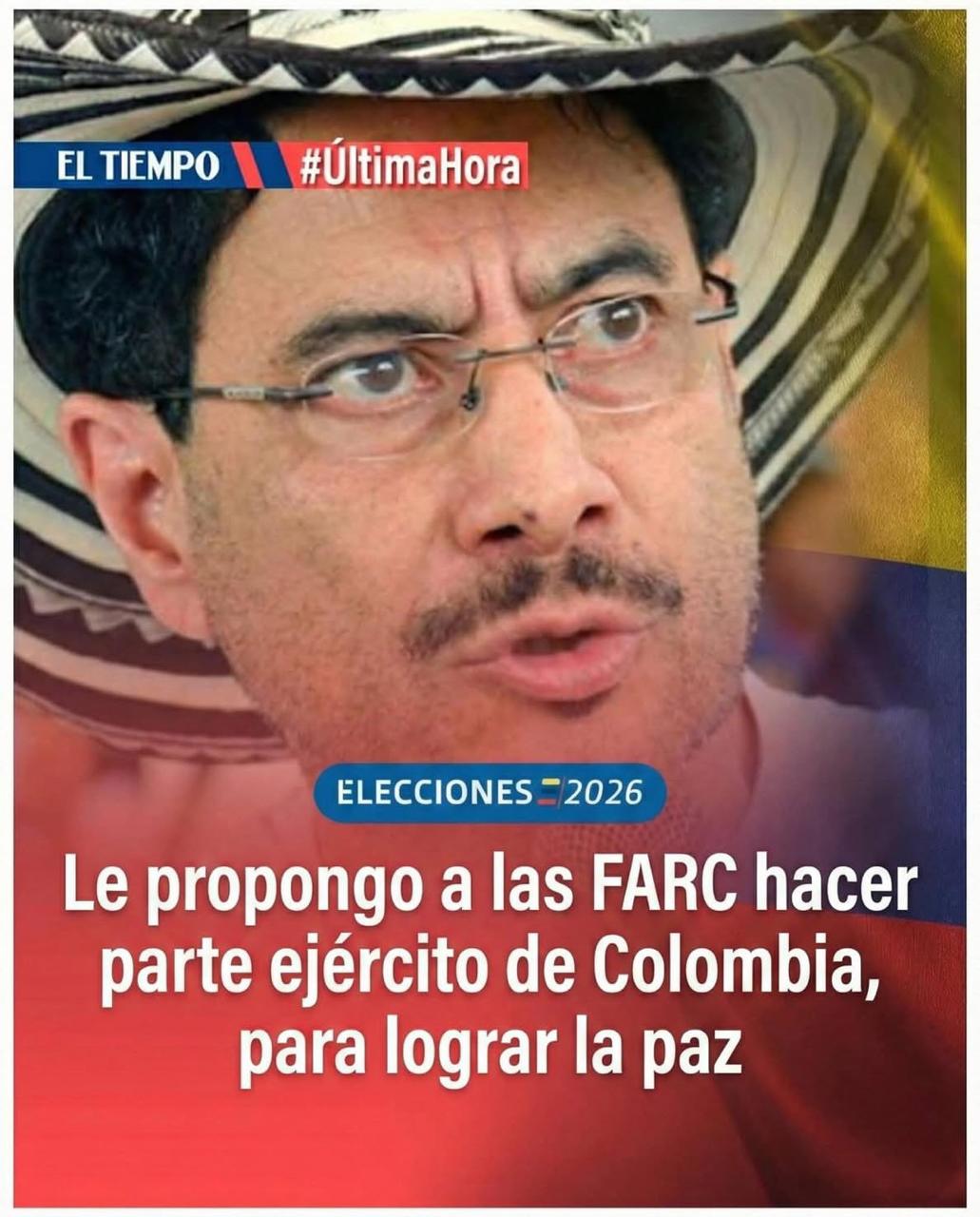 Imagine falsă la știrile EL TIEMPO.