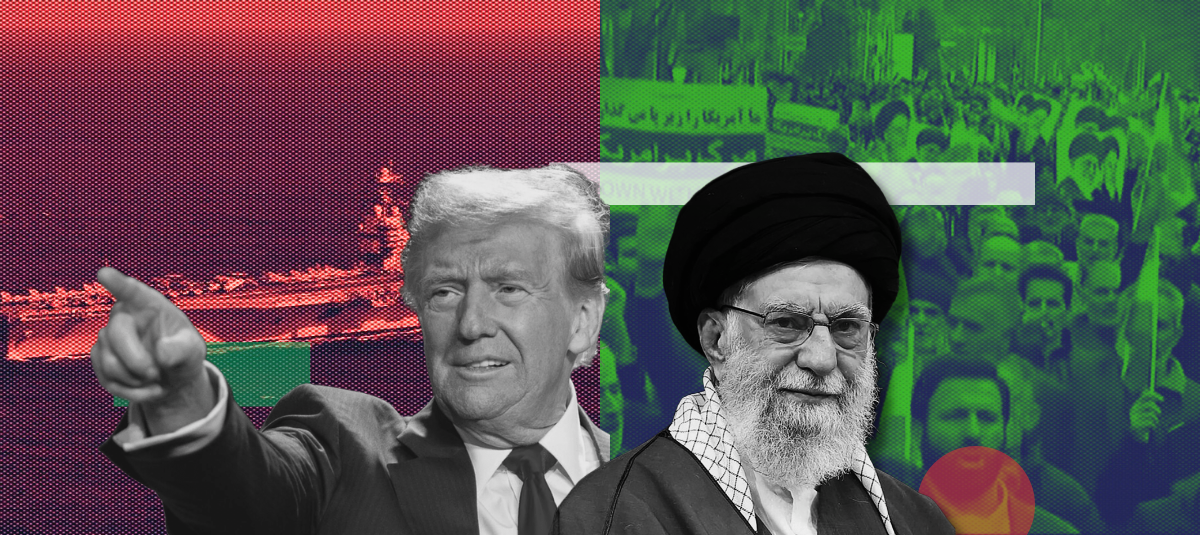 Collage Iran Estados Unidos