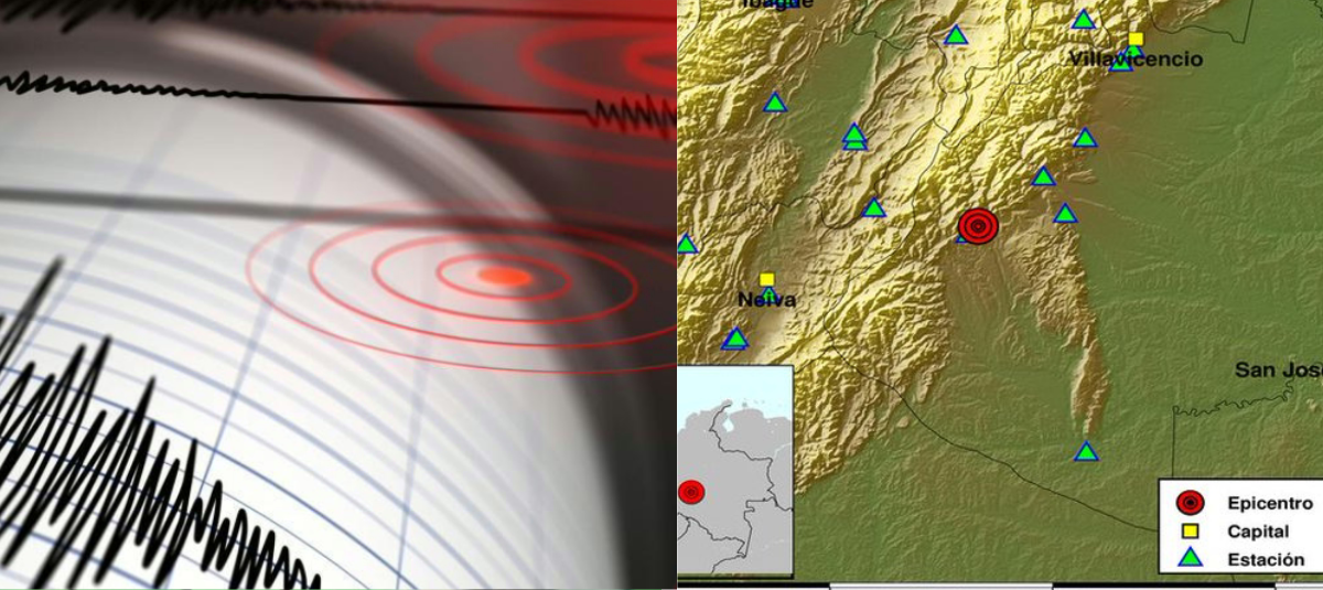 Temblor hoy en Colombia