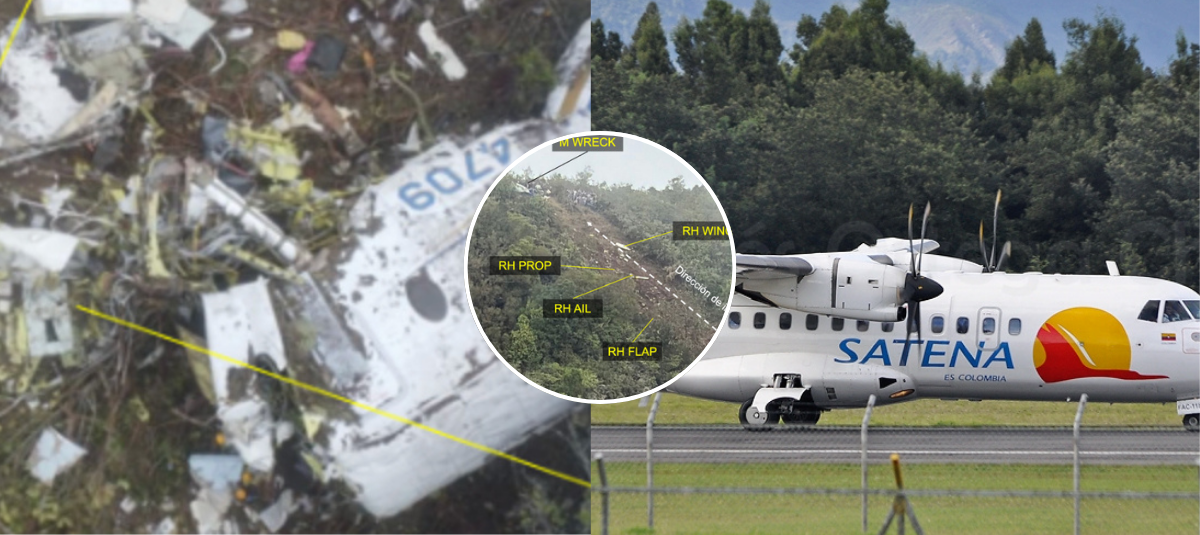 Los últimos minutos del avión de Satena que dejó 15 personas muertas en Norte de Santander