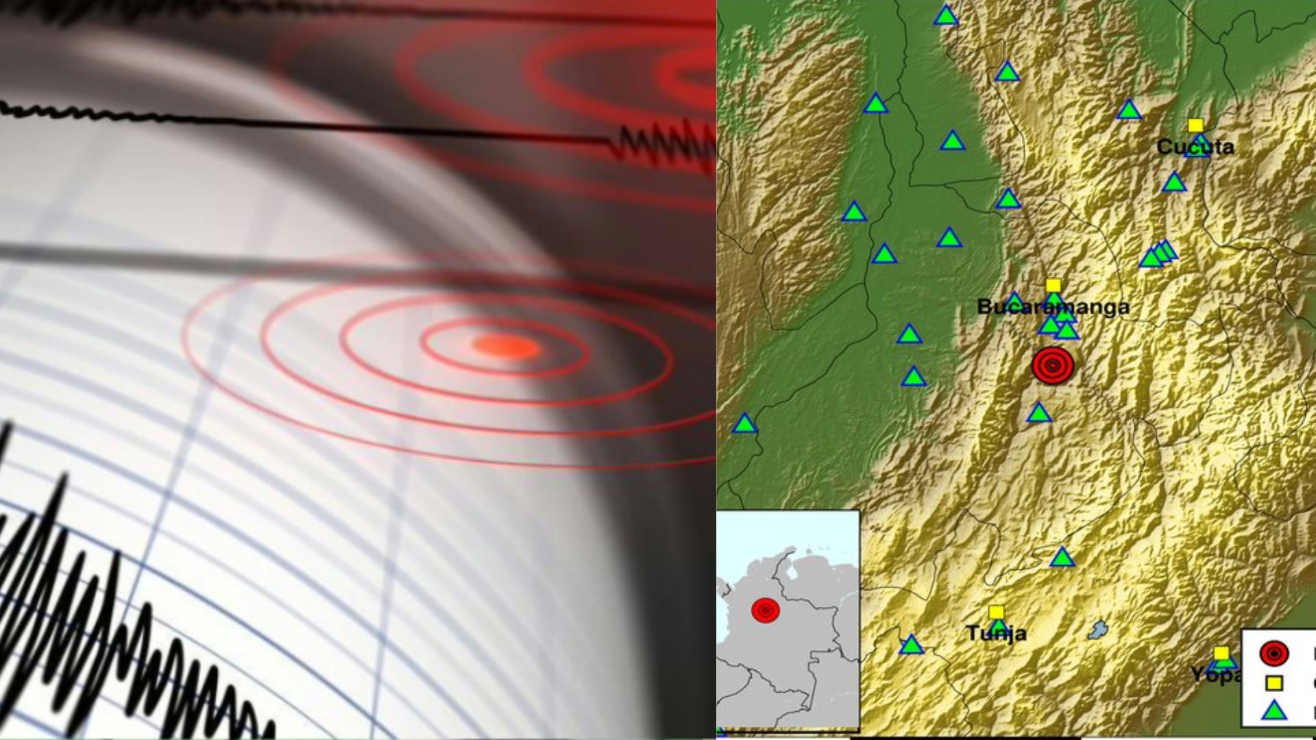 Temblor en Santander.