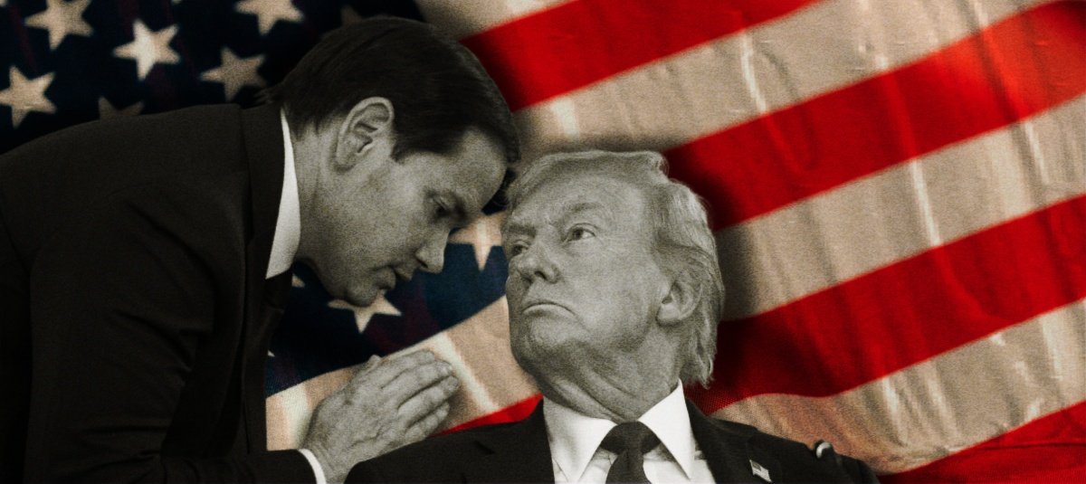 Donald Trump y Marco Rubio.