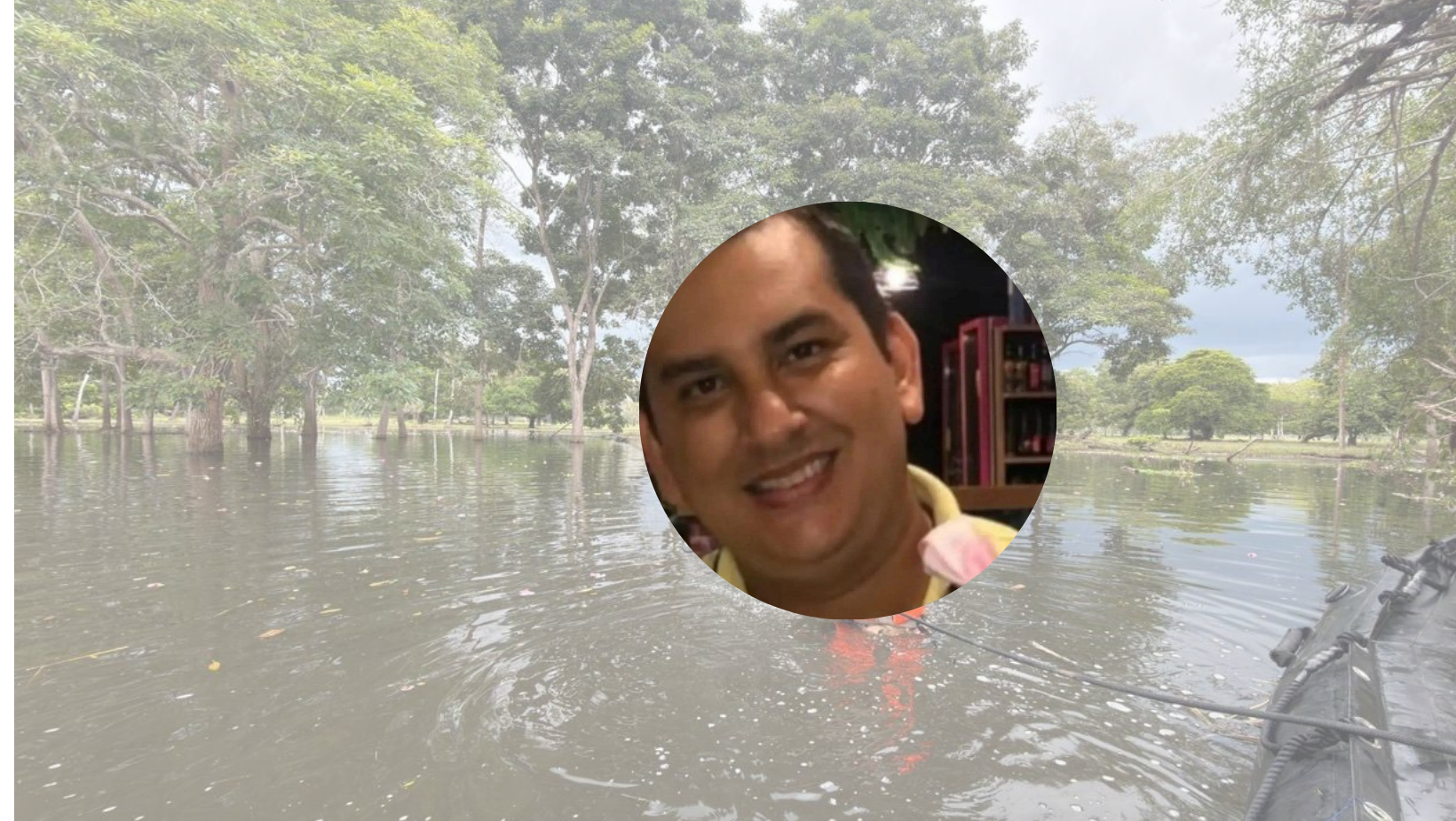 Unidades de la Armada Nacional realizaron trabajos de búsqueda en el río Sinú tras la desaparición del veterinario en medio de las inundaciones.