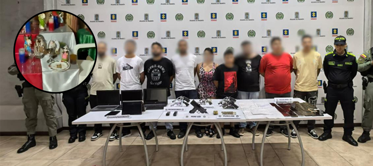 Red transnacional hacía uso de brujería