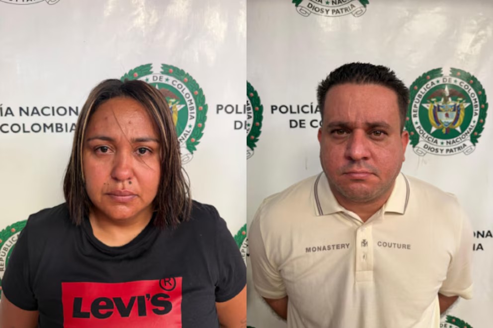 Alias ​​Katy y Cesar, capturados en Bucaramanga