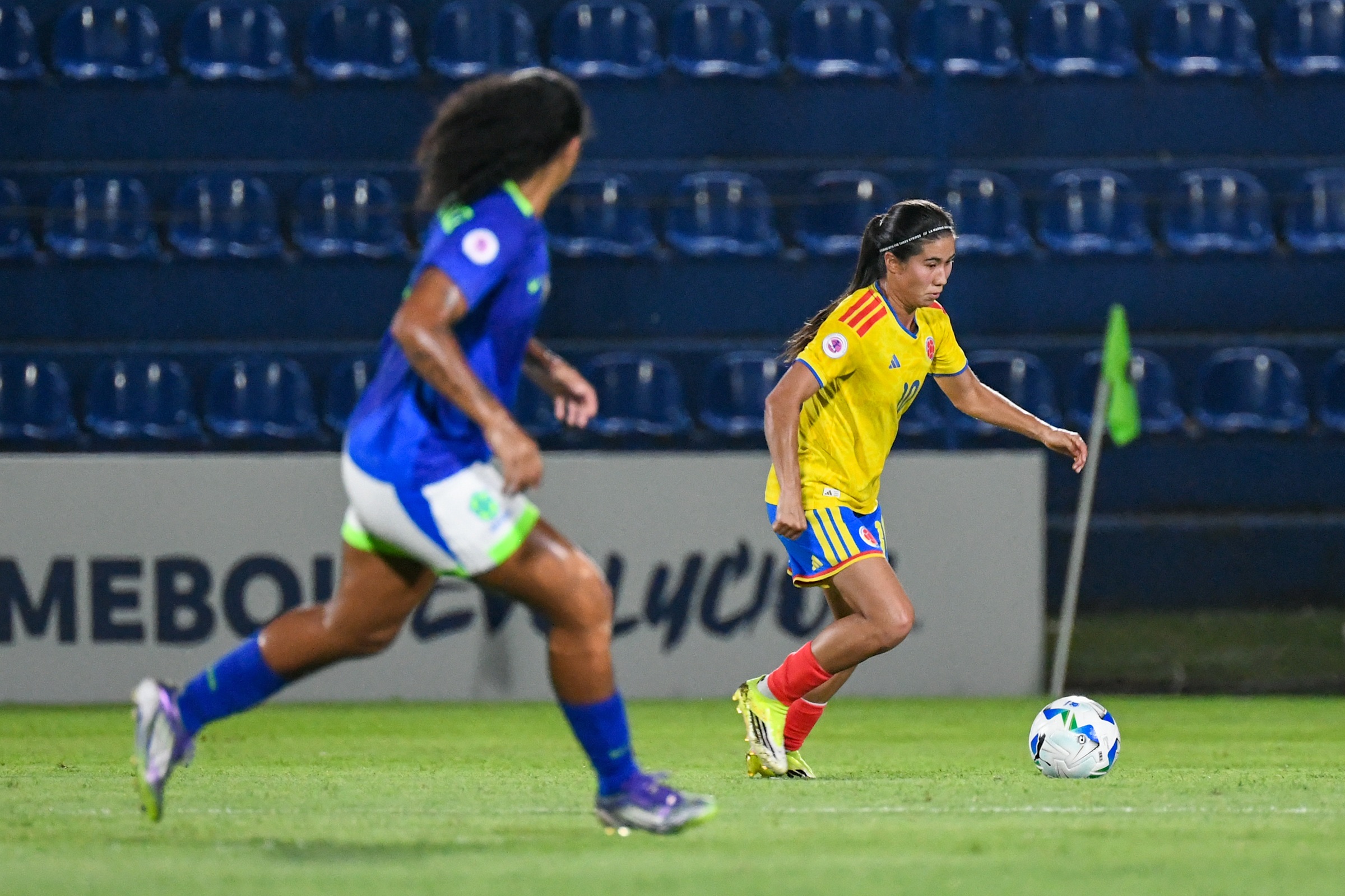 Colombia vs. Brasil, Sudamericano femenino Sub-20
