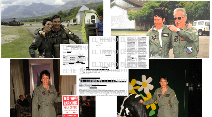 Ghislaine Maxwell ve Epstein'ın Kolombiyalı kadınlara ilişkin yayınlanmamış fotoğrafları