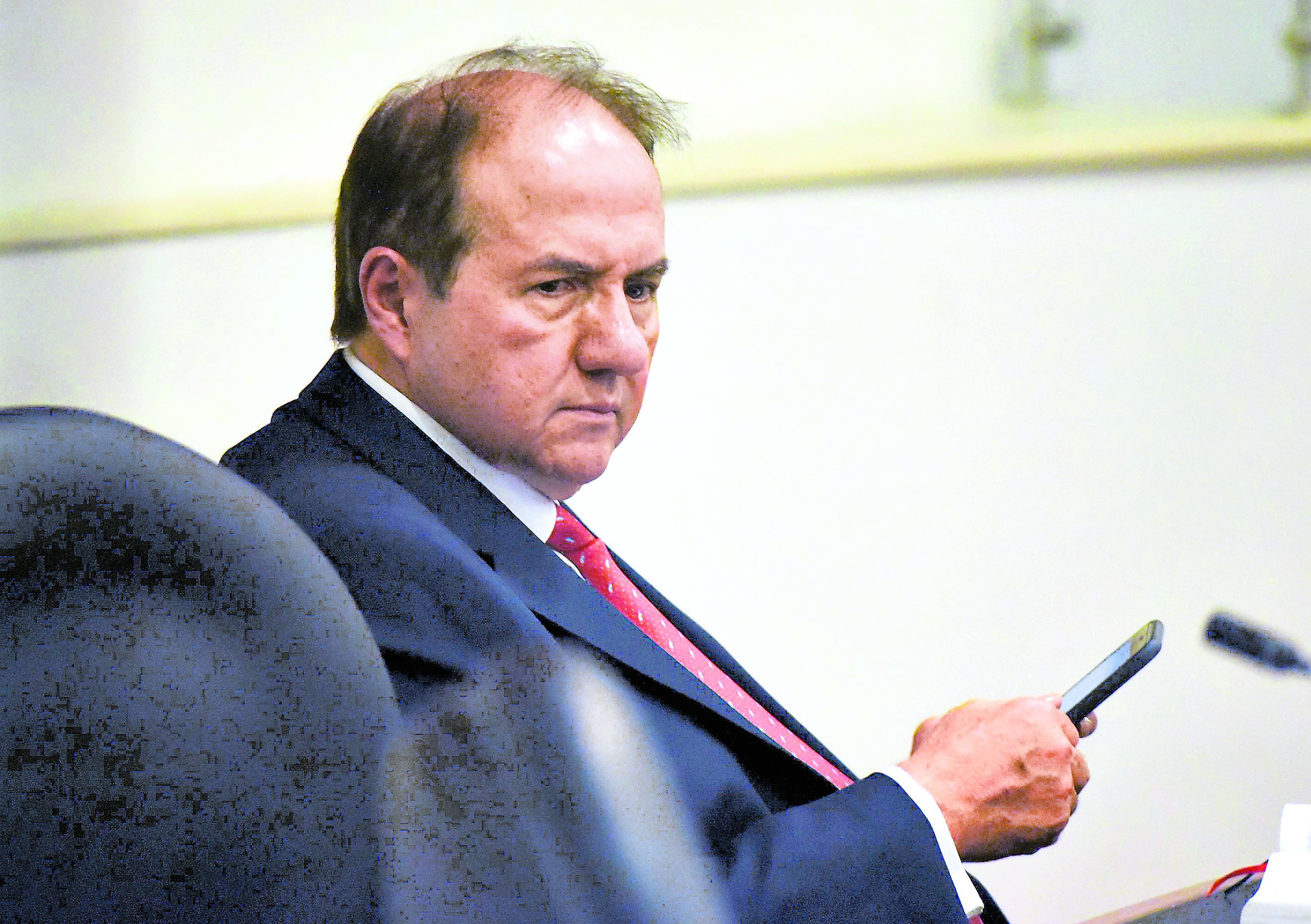 Leonidas Bustos, exmagistrado condenado por el Cartel de la Toga.