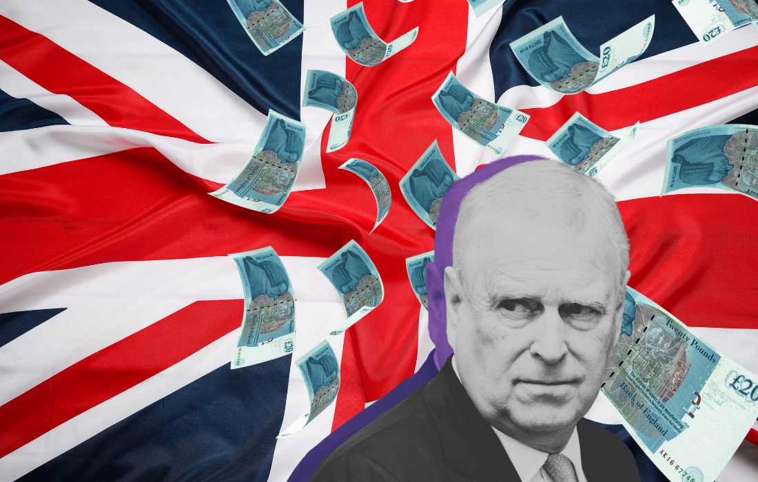 Collage expríncipe Andrés / Andrés Mountbatten-Windor / Reino Unido