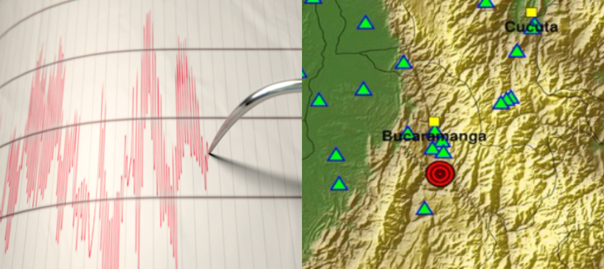 Temblor en Colombia.