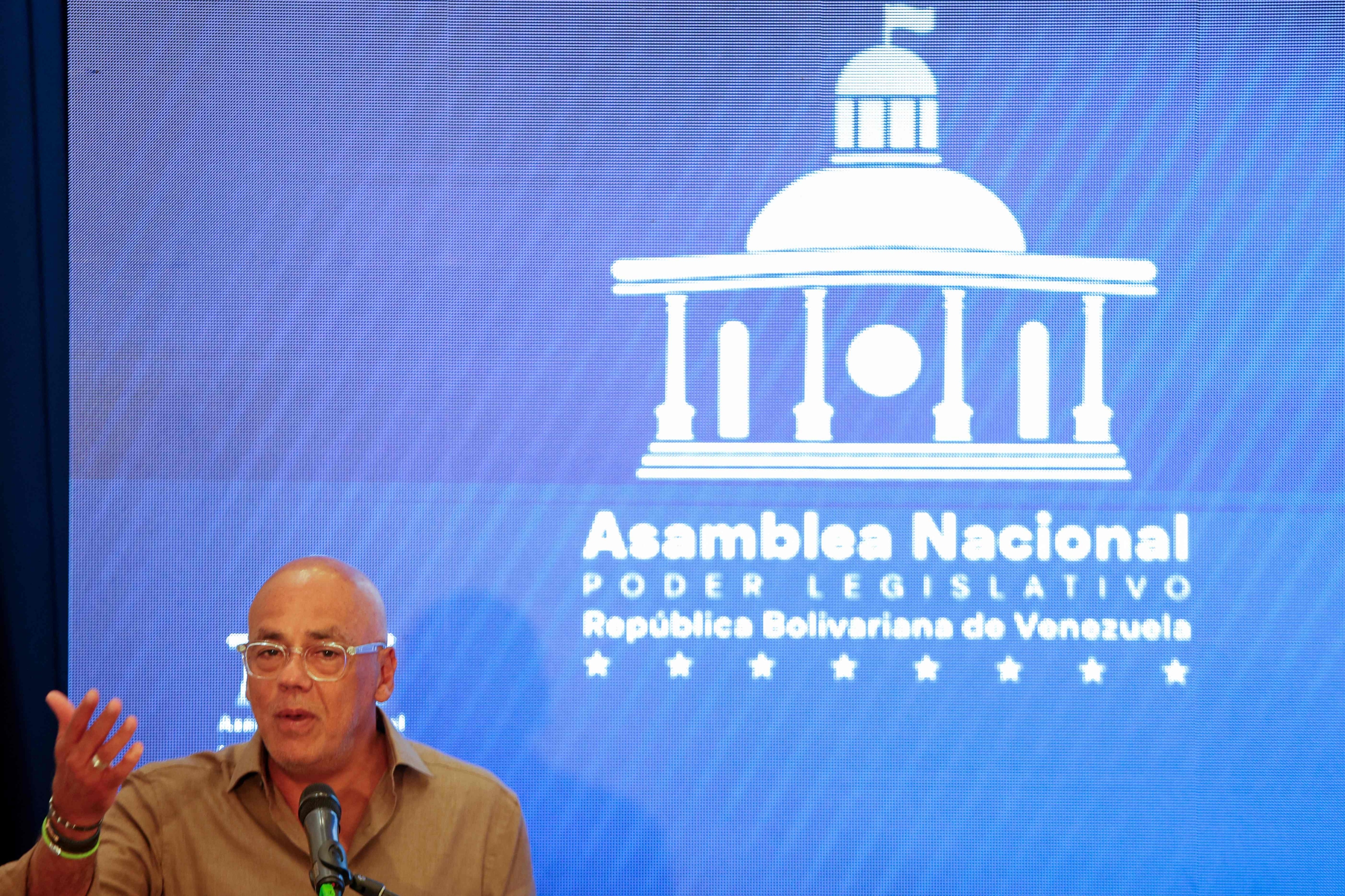 Jorge Rodríguez, presidente de la Asamblea Nacional.