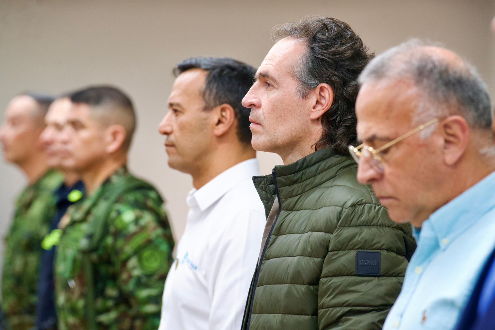 Federico Gutiérrez y el ministro Pedro Sánchez.