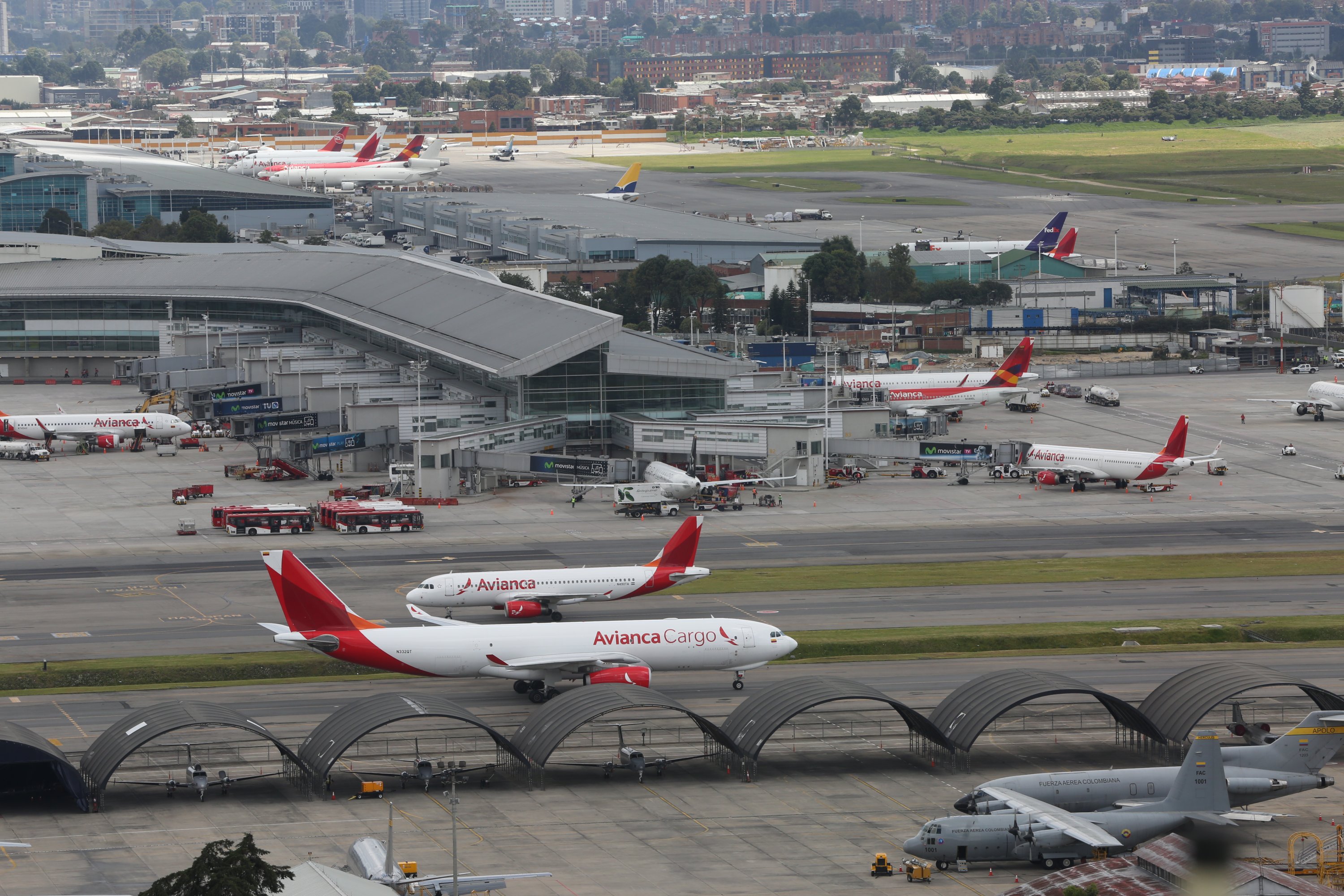 El tráfico doméstico en Colombia supera los 33 millones de pasajeros, y el proveniente del extranjero cuenta con más de 23 millones.