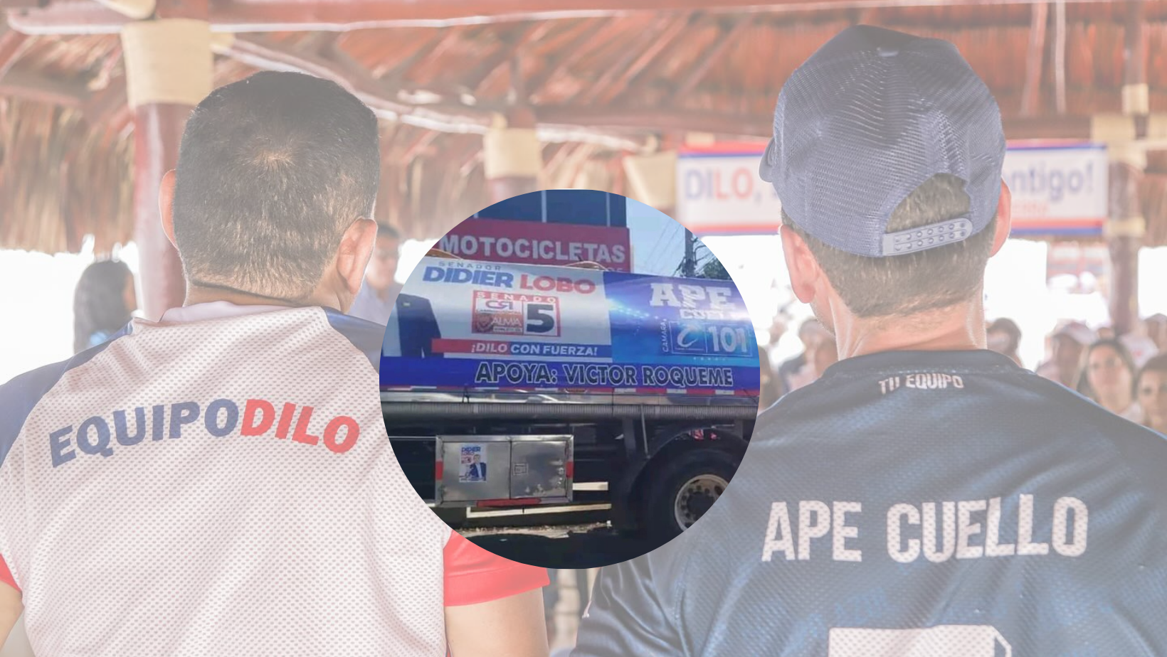 El carrotanque con publicidad política volvió a recorrer las calles de Aguachica, desatando nuevas críticas en redes sociales.