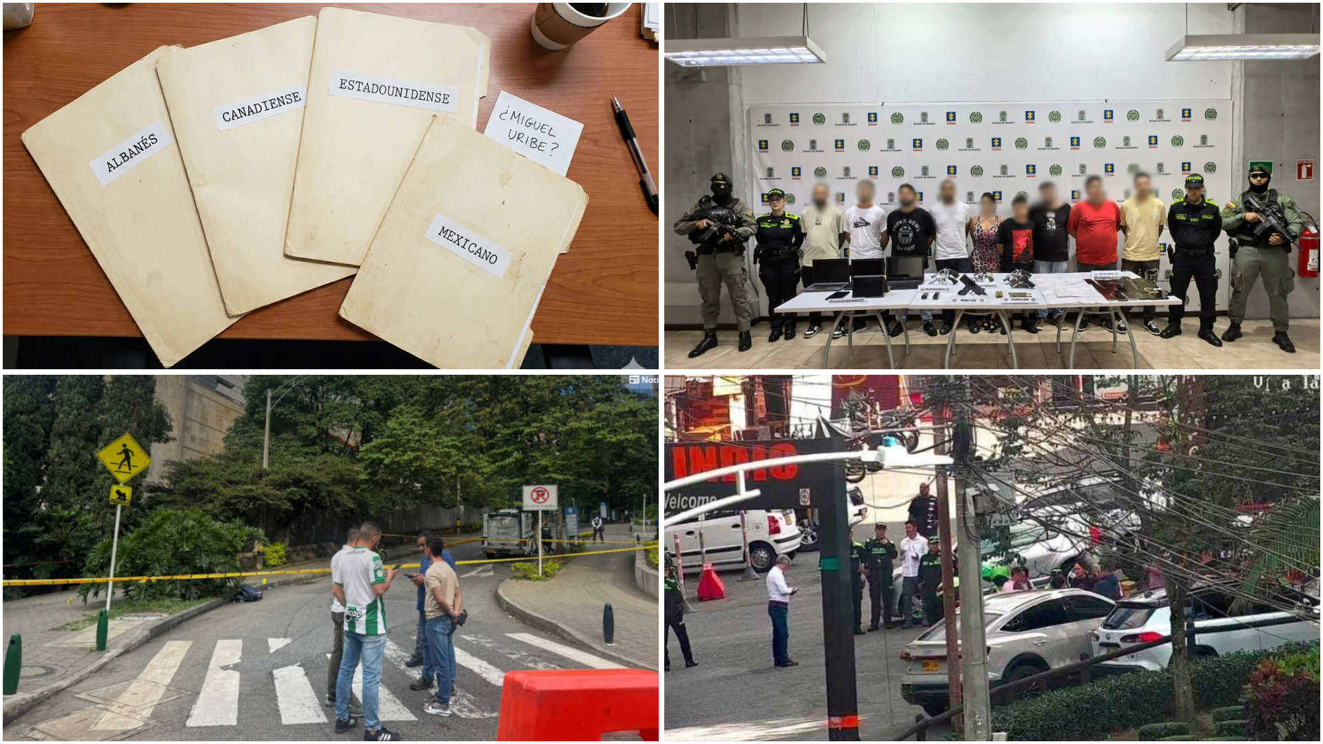 Las autoridades de Medellín desmantelaron una parte de la facción de 'La Oficina' dedicada al sicariato de extranjeros en la ciudad. Los capturados recibieron millones de pagos por bitcoin y operaban con métodos preferidos.