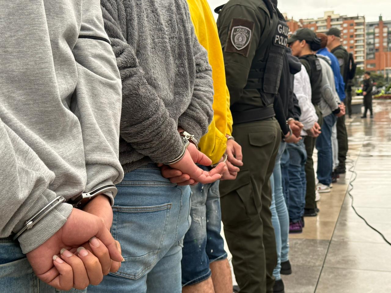 Operativos del Gaula permitieron la captura de 15 personas señaladas de extorsión en Bogotá.