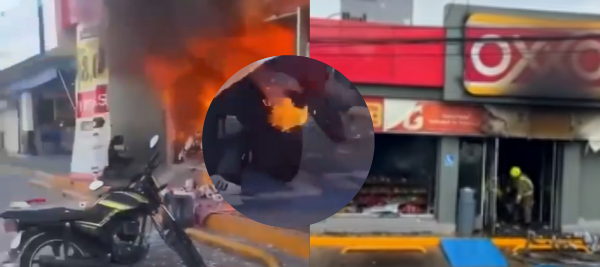 Trabajadores fueron afectados por la conflagración.