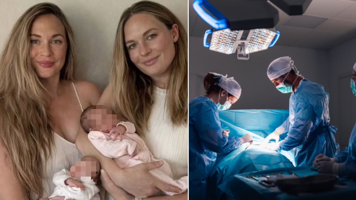 Bebés de gemelas nacen por coincidencia el mismo día que sus madres cumplen años