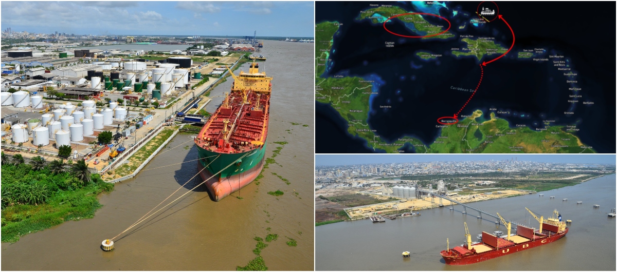 El Ocean Mariner, con bandera de Liberia, fue interceptado por EE.UU. UU. con el argumento de que llevaba combustible a Cuba.