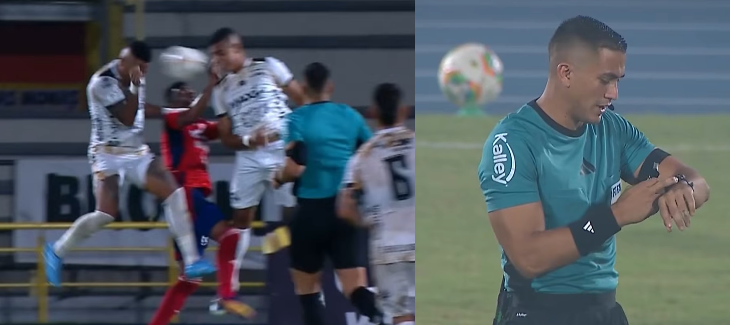 Audios del VAR en el juego Llaneros vs. Medellín
