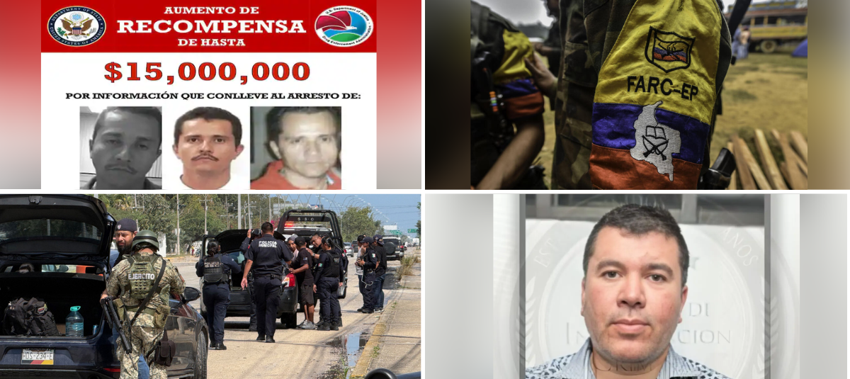 Nemesio Oseguera Cervantes, alias El Mencho; y su cuñado Abigael González Valencia, 'El Cuini'.