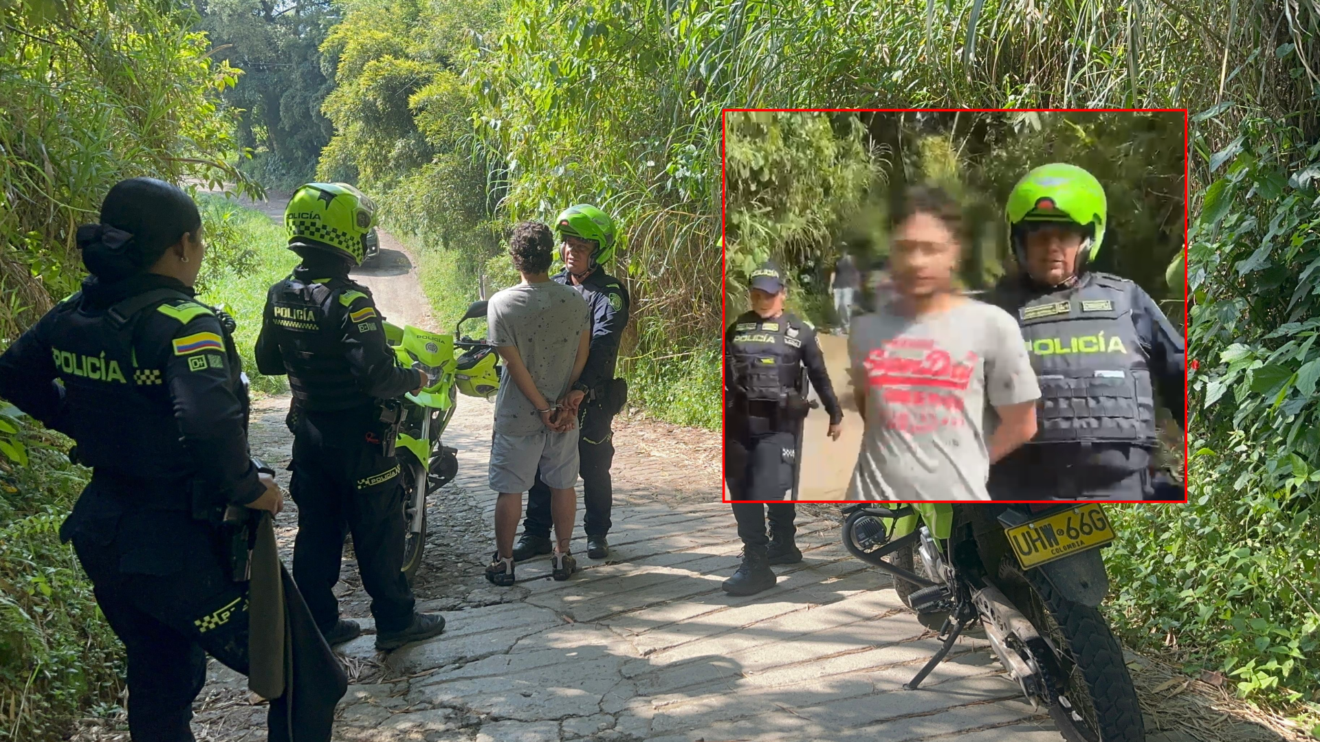 Alias Chéster, miembro de 'La Inmaculada' señalado de cometer tres homicidios en un mes, fue capturado en Caldas.