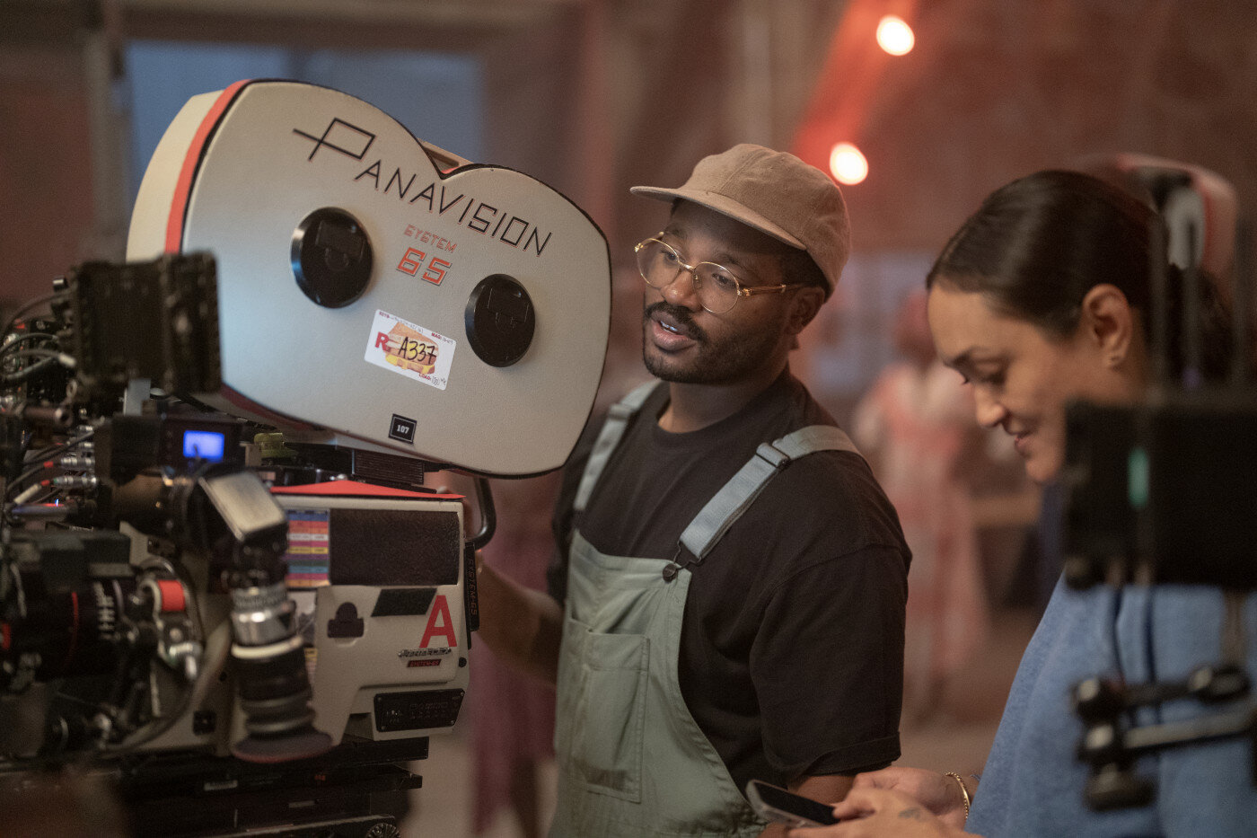 El cineasta Ryan Coogler, durante el rodaje de 'Sinners'.