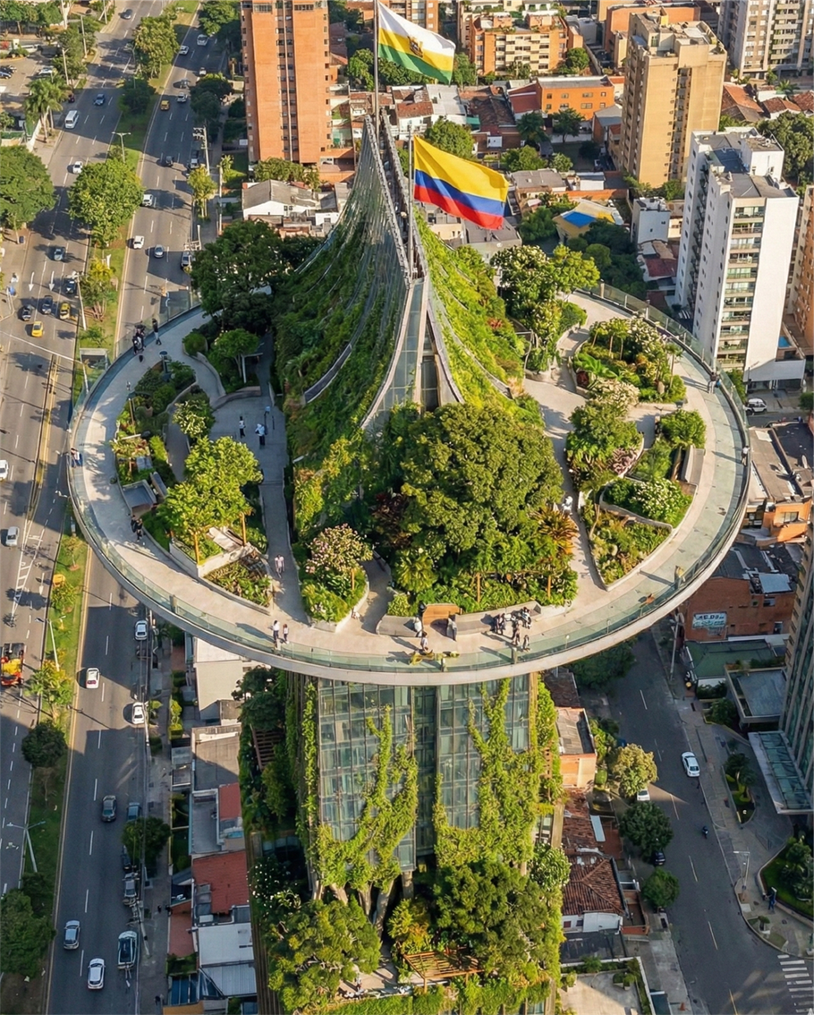 Edificio Coltejer Medellín: El proyecto viral para convertirlo en un ...