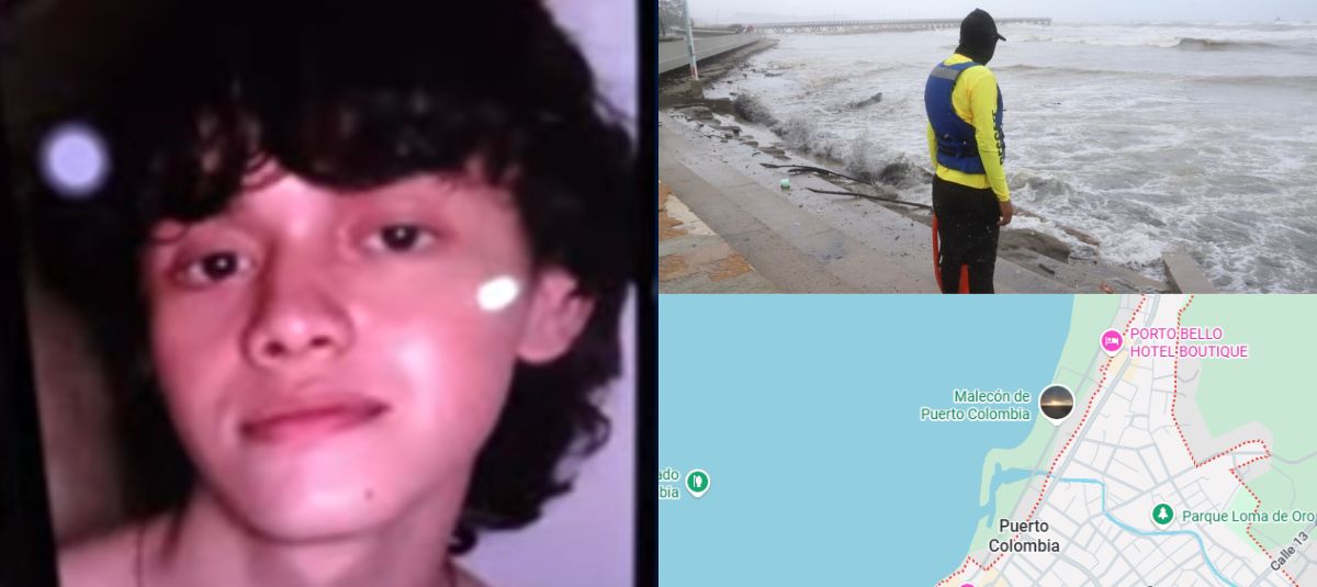 Desaparición de Mateo Arias, joven de 19 años en Puerto Colombia, Atlántico.