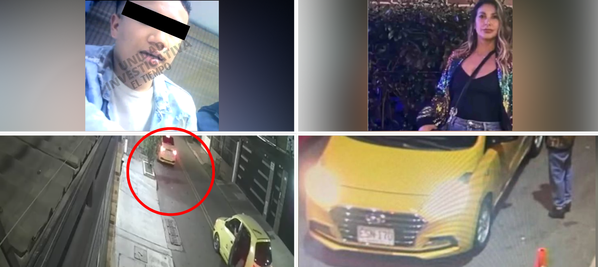 Juan Pablo Gómez Cardozo, the driver of the taxi in which Diana Ospina was kidnapped.