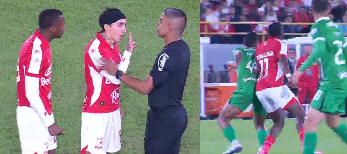 Polémica en Santa Fe vs. Nacional