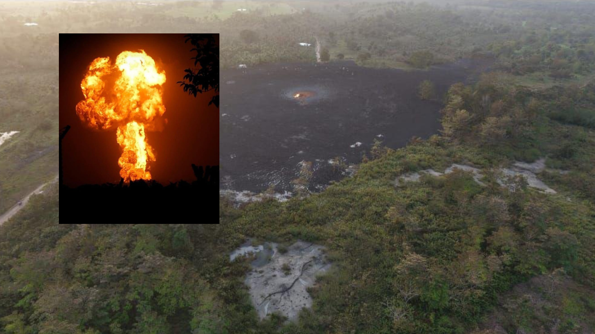 Más de 1.000 personas resultaron afectadas tras la erupción de un volcán de lodo en San Juan de Urabá.